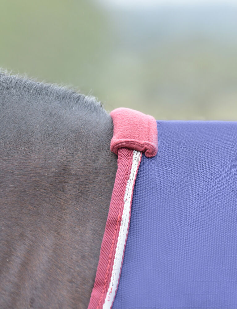 WEATHERBEETA COMFITEC ESSENTIAL TURNOUT 50G NAVY/BURGUNDY, 155 cm