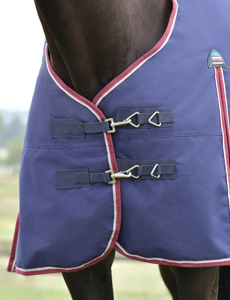 WEATHERBEETA COMFITEC ESSENTIAL TURNOUT 50G NAVY/BURGUNDY, 155 cm