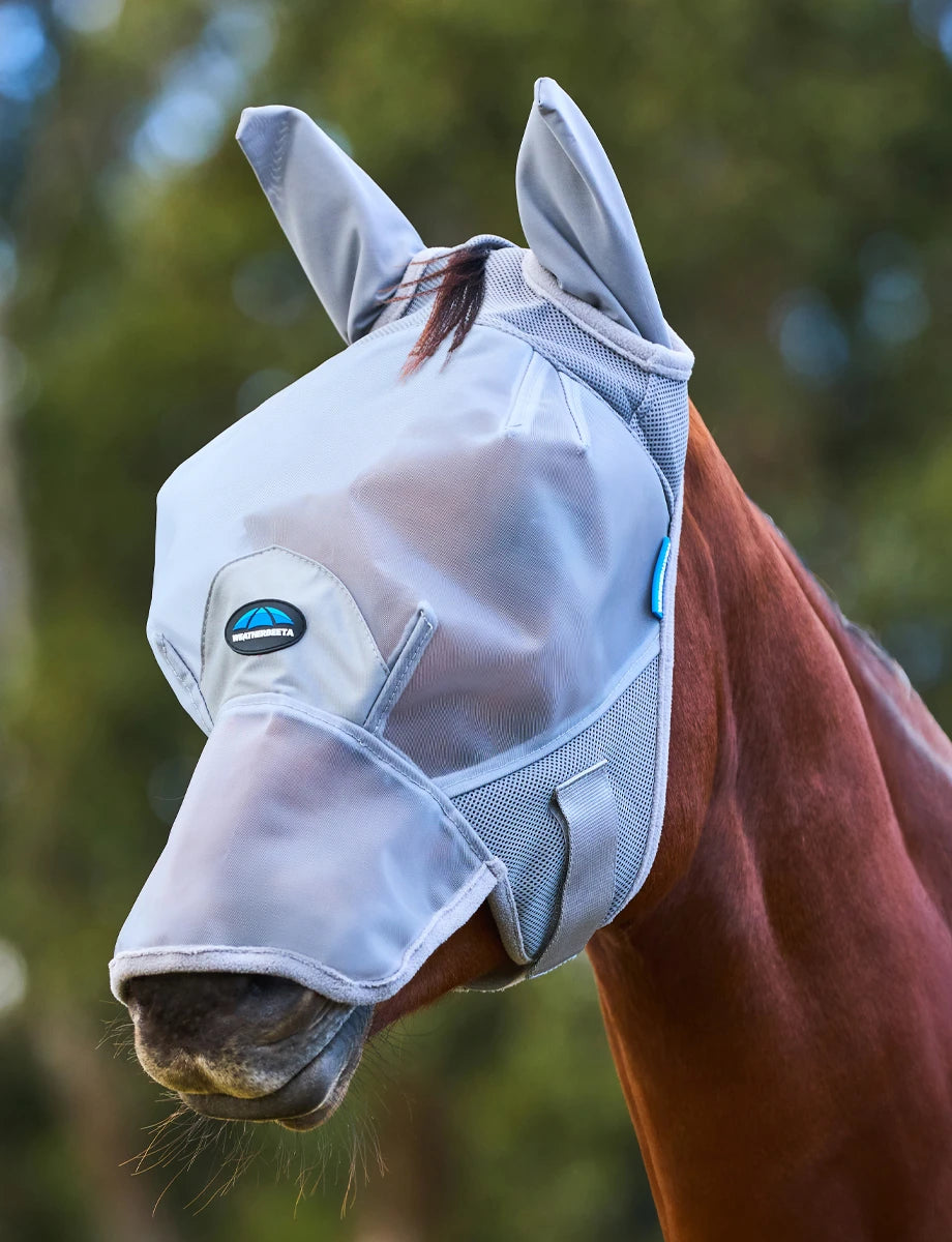 ComFiTec Fine Mesh Fly Mask With Ears & Nose