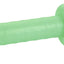 Gate handle, with hook, galvanized