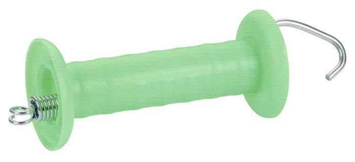 Gate handle, with hook, galvanized