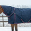 WAHLSTEN RAIN 600D + 100G, NECKPIECE FOR TURNOUT RUG, NAVY