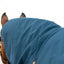 WAHLSTEN WATERFALL 1200D + 50G FULLNECK TURNOUT RUG, PETROL