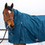 WAHLSTEN WATERFALL 1200D + 50G FULLNECK TURNOUT RUG, PETROL