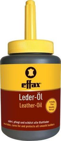 EFFAX LEATHER-OIL WITH BRUSH, 475 ML