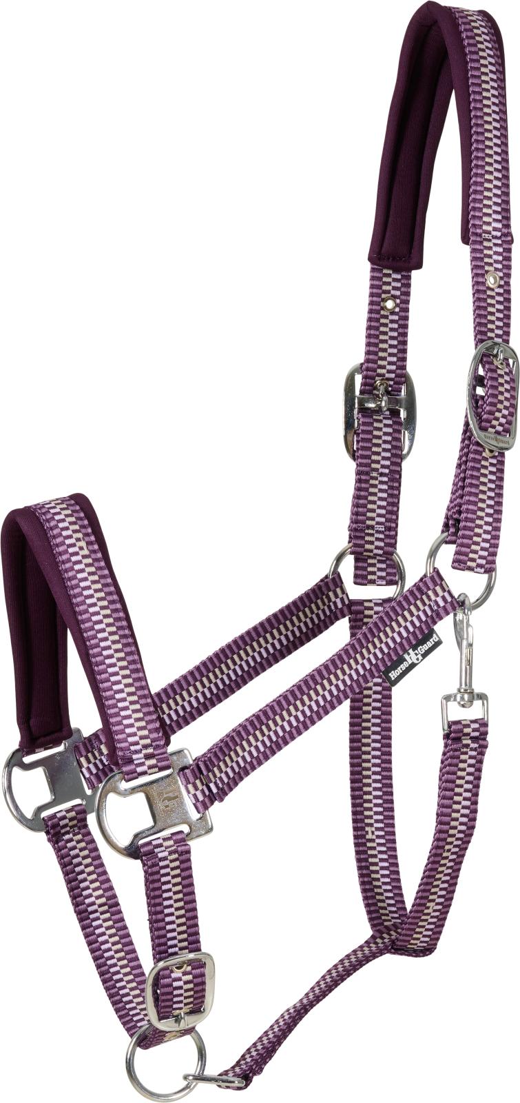 HorseGuard Cole halter, Italian Plum