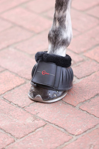 Bell Boots Rubber Teddy Fleece black