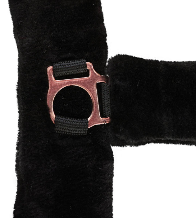 SuperSoft horse halter, black, Covalliero, FULL