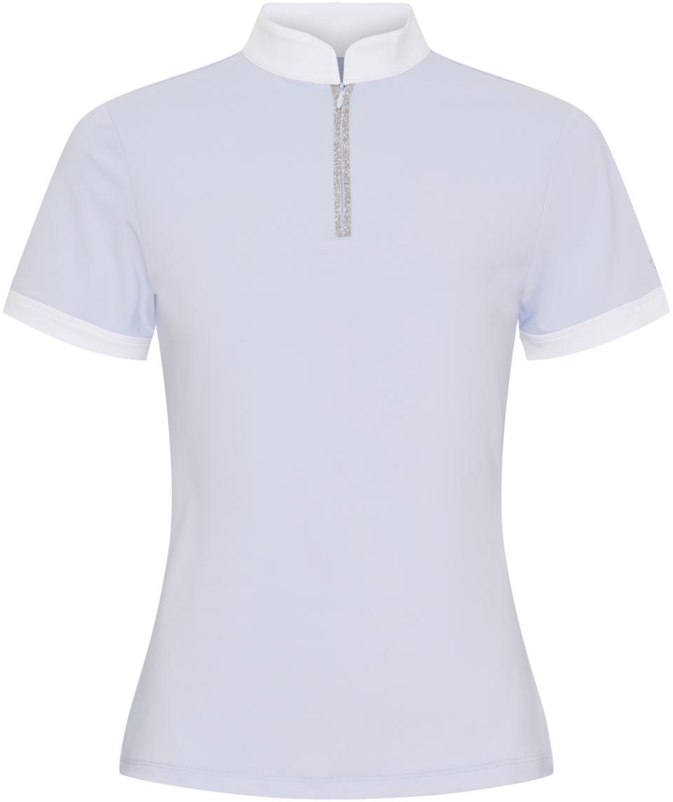 CATAGO Nice short sleeve competition blouse, Xenon Blue, XS