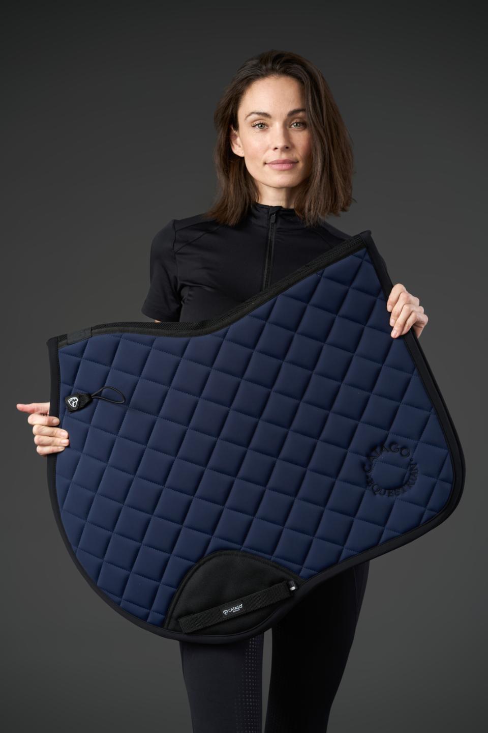 Catago FIR-Tech Grand 2.0 saddle pad, jumping, Navy, FULL