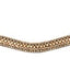 WAHLSTEN STRASS LEATHER BROWBAND, BROWN-GOLD, FULL