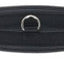 Curved saddle girth, PU, black, 110 cm