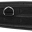 Curved saddle girth, PU, black, 110 cm