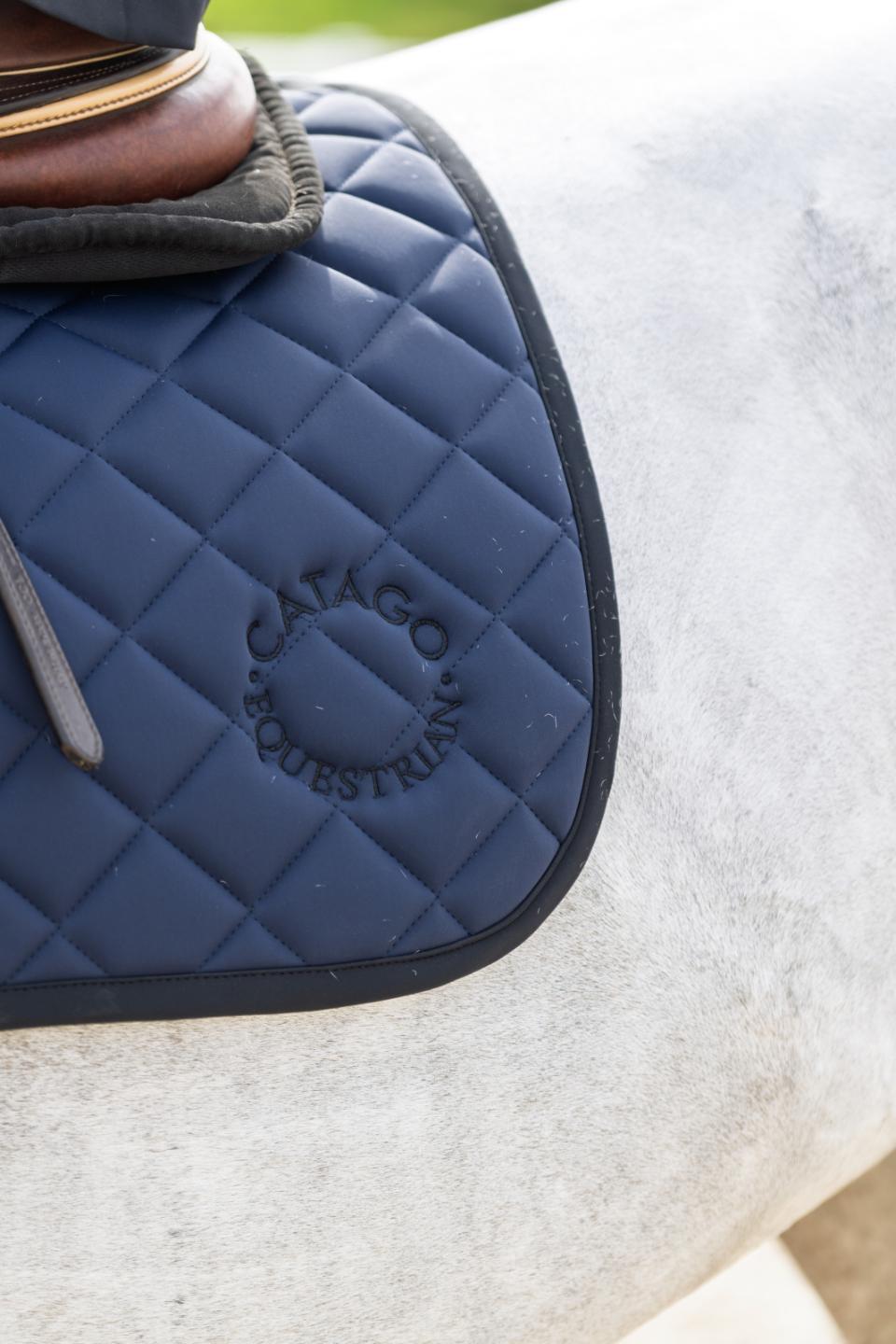 Catago FIR-Tech Grand 2.0 saddle pad, jumping, Navy, FULL