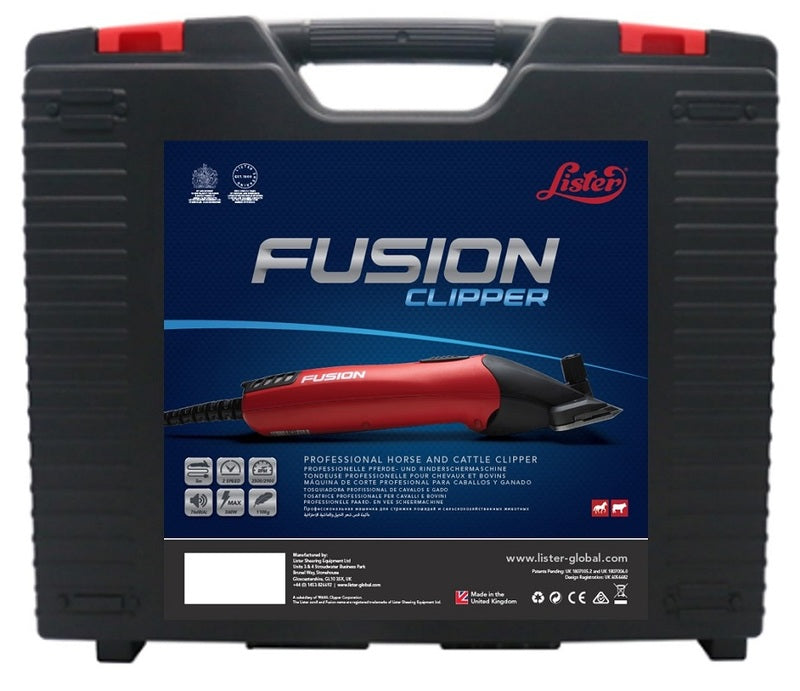 LISTER FUSION CLIPPER, RED (A2F BLADE)
