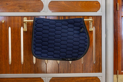 HG Videl saddle pad Navy, FULL, Navy
