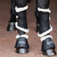 Pelisa horse bell boots with faux fur, black, Covalliero
