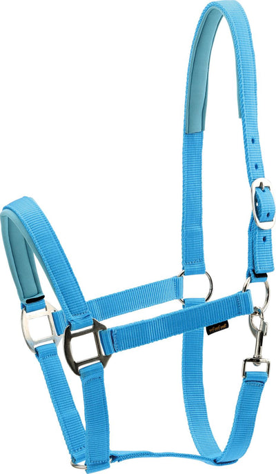 HorseGuard Nylon halter, Turquoise, xfull