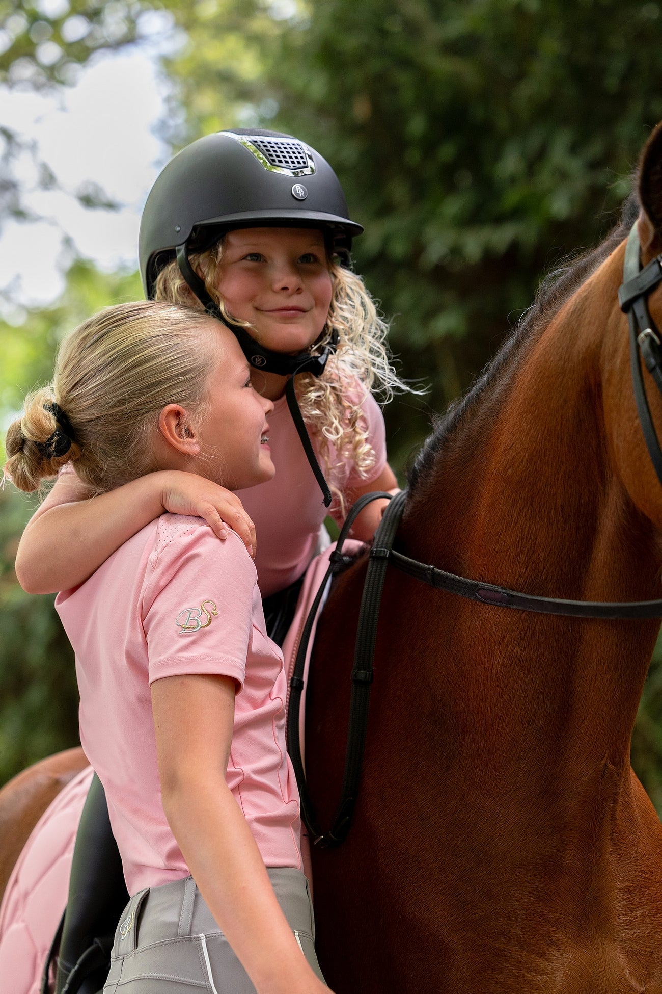 MINI ROS SHORT SLEEVE SHIRT PINK - BS COLLECTION, kids, age 6-7