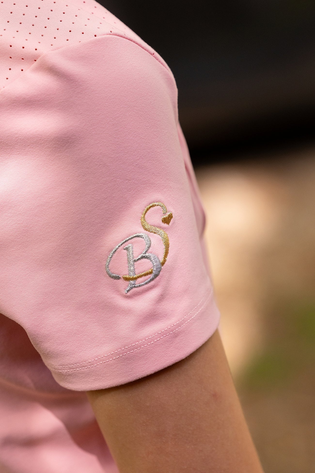 MINI ROS SHORT SLEEVE SHIRT PINK - BS COLLECTION, kids, age 6-7