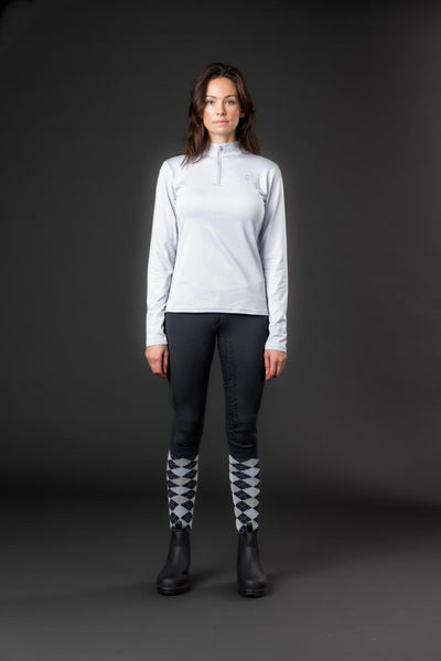 Equipage Kolyma long sleeve riding blouse, S