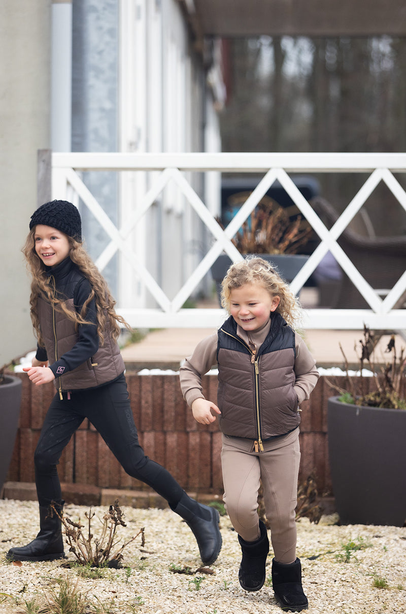 MINI ROS SOFTSHELL BREECHES ROMEÉ TAUPE - AUTUMN CRUSH, kids