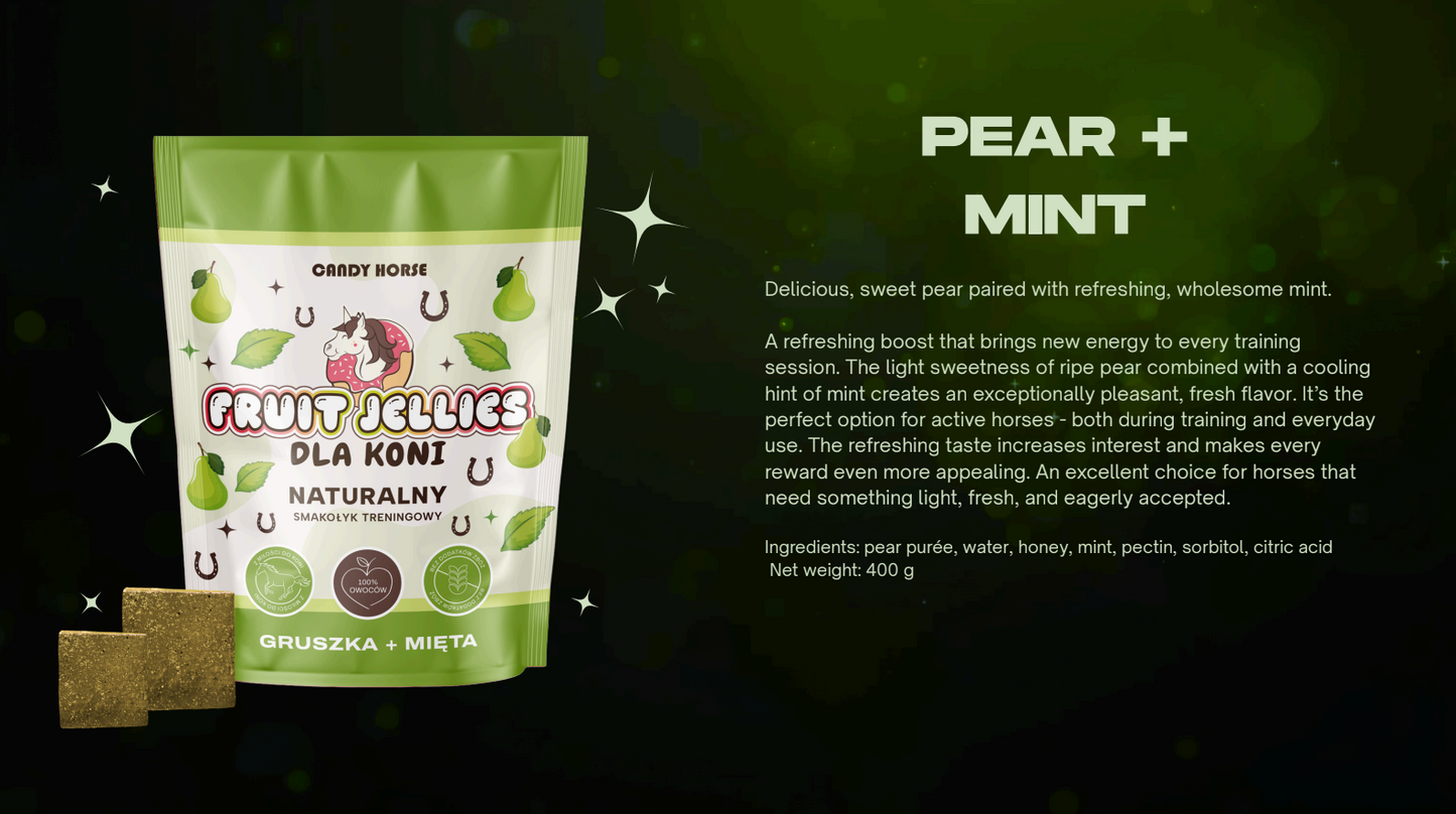 JELLY HORSE - PEAR +  MINT