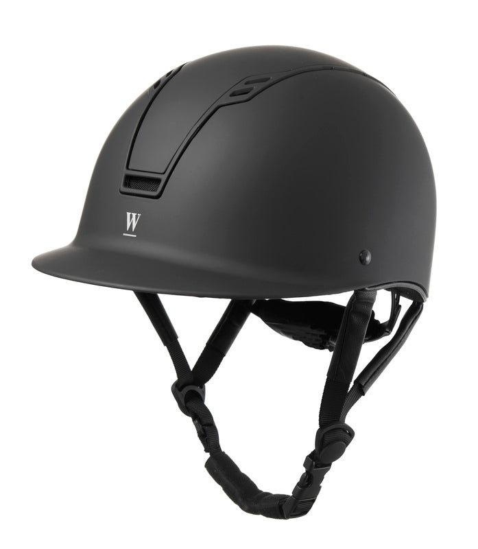 WAHLSTEN GRACE VG1 RIDING HELMET, BLACK