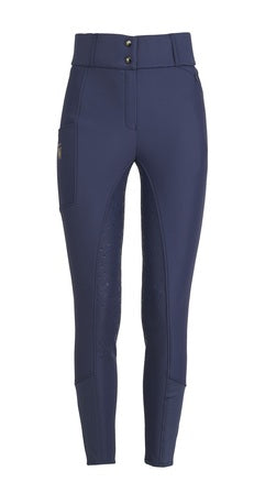 WAHLSTEN ENSTA WOMEN FULL SEAT BREECHES, DARK BLUE, 38/M