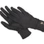 WAHLSTEN GEMMA POLAR FLEECE RIDING GLOVES, BLACK