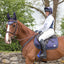 Dapple Oxford Blue Diamanté Saddle Pad