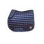 Dapple Oxford Blue Diamanté Saddle Pad