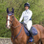 Dapple Oxford Blue Diamanté Saddle Pad