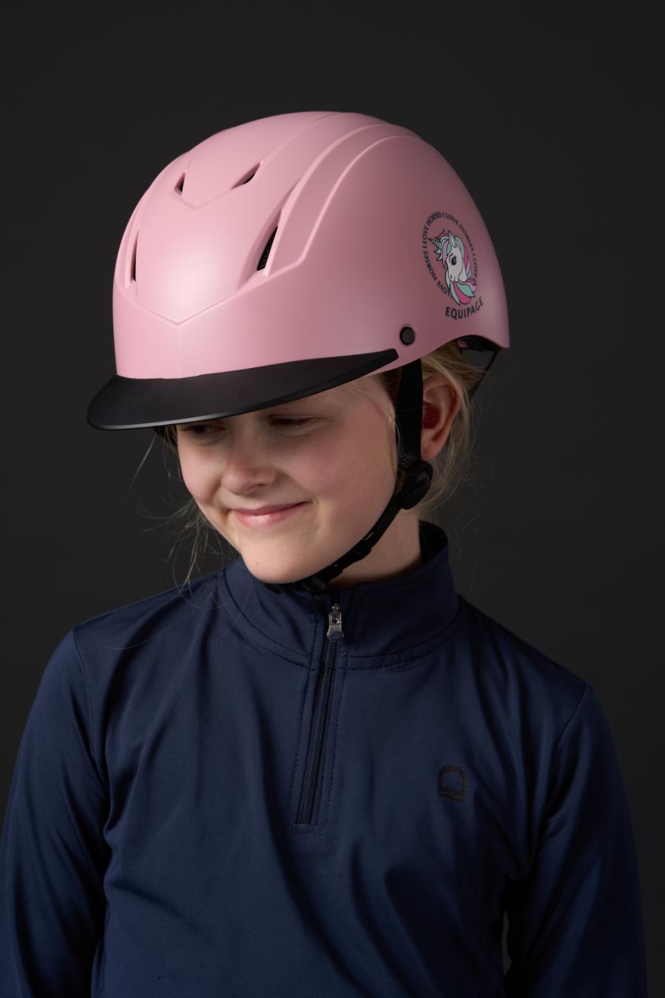 Equipage Vilma Riding helmet, pink