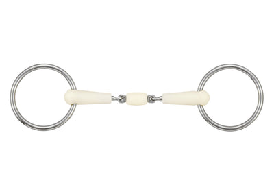 Happy Mouth Bit Double Jointed, loose rings 12,5 cm