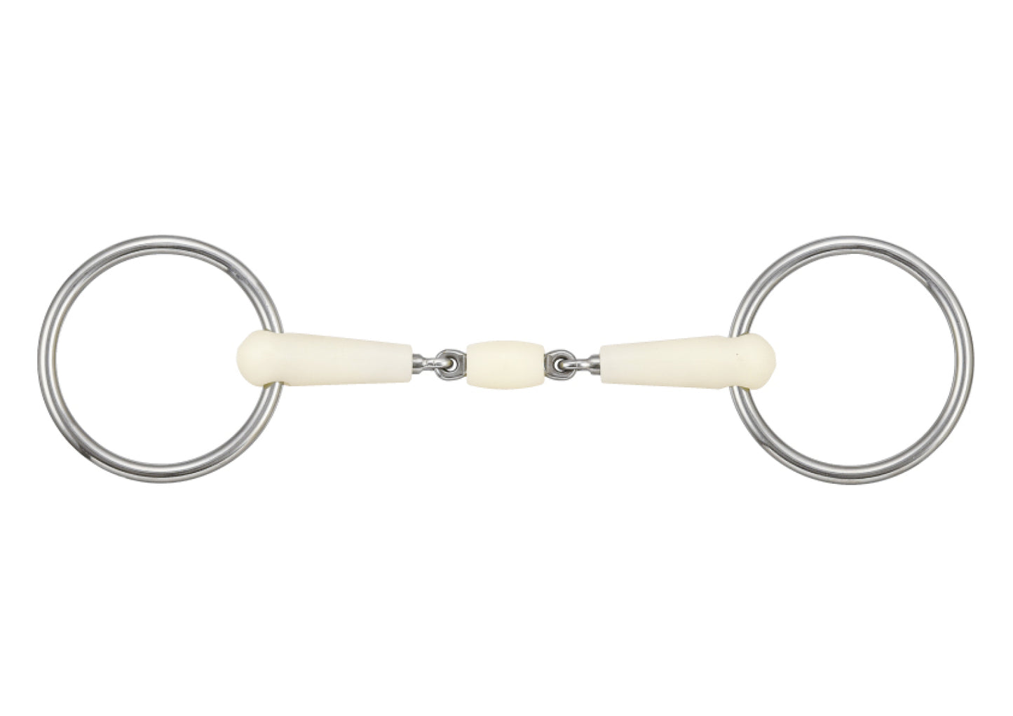 Happy Mouth Bit Double Jointed, loose rings 13,5 cm