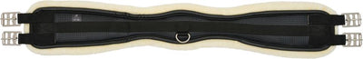 HorseGuard saddle girth PU m/imit. lambs, 120 cm and 130 cm