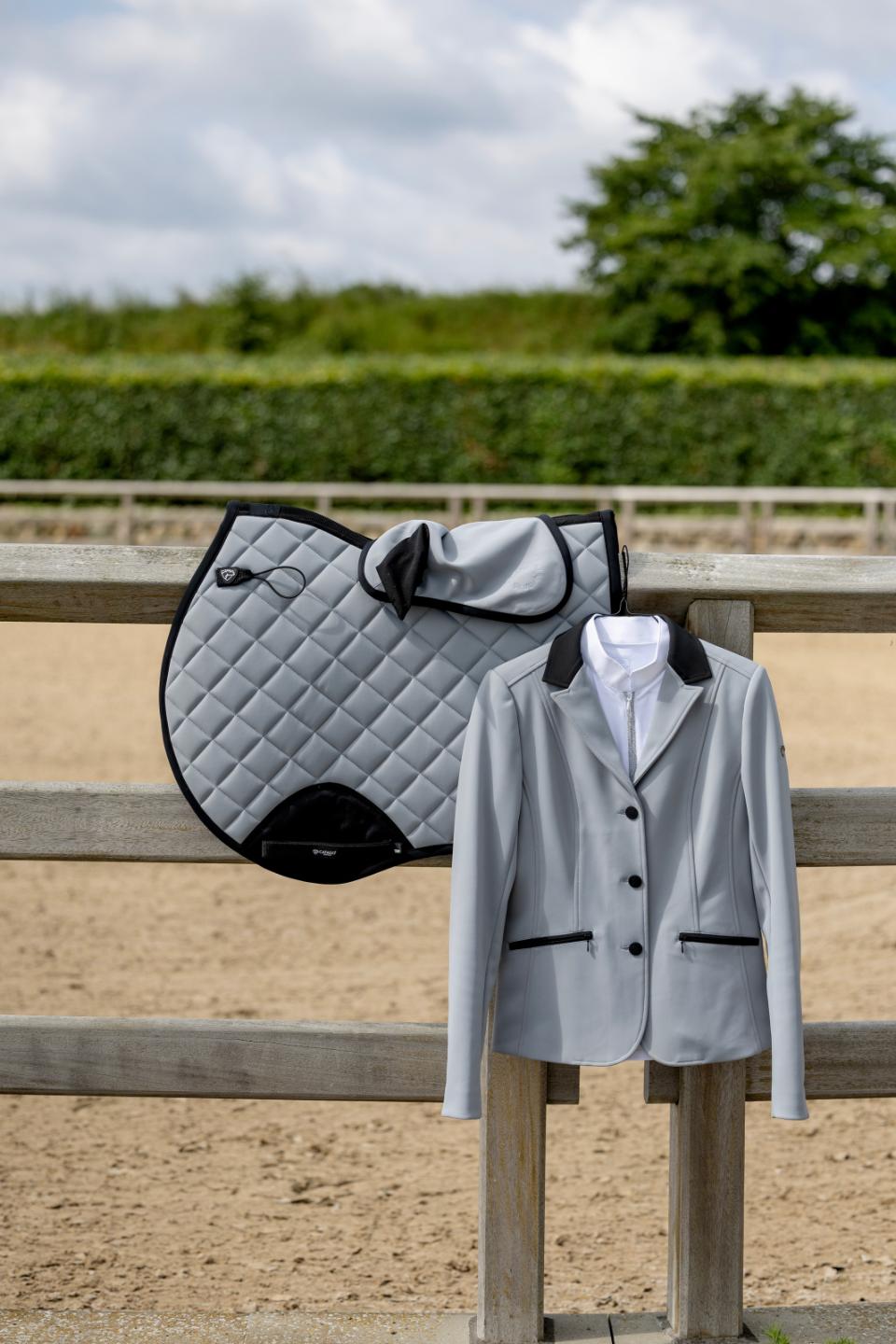 Catago FIR-Tech Grand 2.0 saddle pad, jumping, Monument, FULL