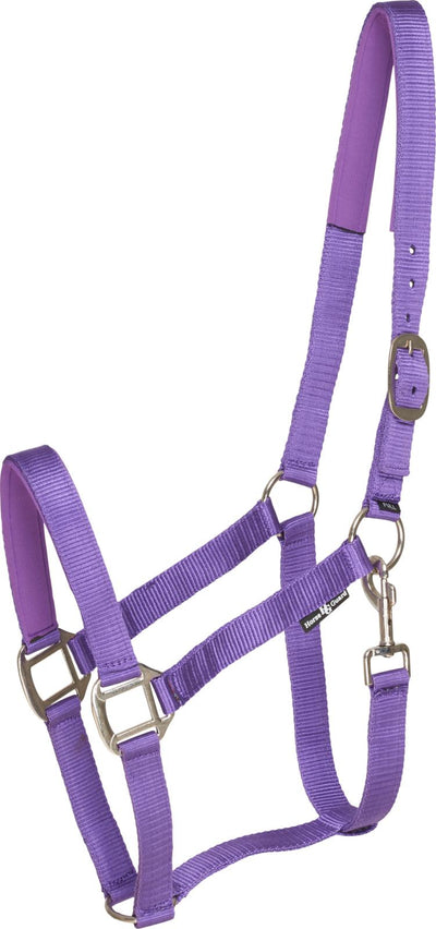 HorseGuard Nylon halter, purple, pony