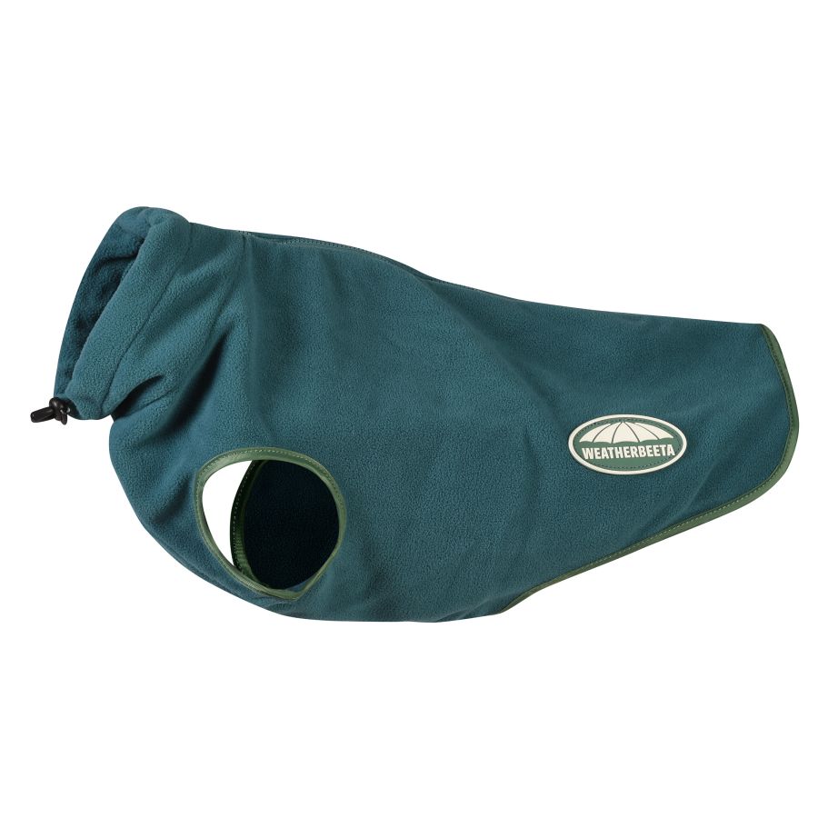 WEATHERBEETA GREEN-TEC FLEECE ZIP DOG COAT