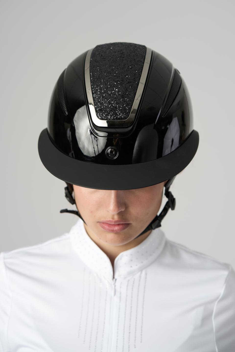 Equipage Mips Guardian riding helmet, Glossy, Heavy Glitter top, M (56-58 cm)
