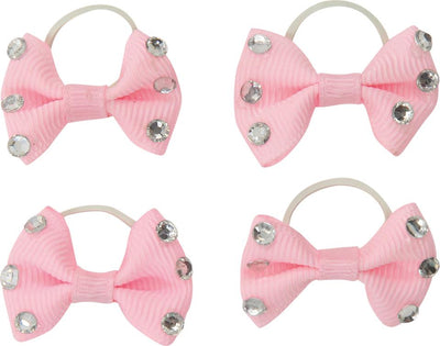 HG Show bows w. crystal, 20 pcs