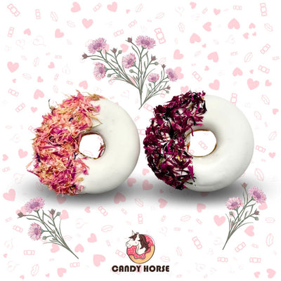 CANDY HORSE DONUTS, PINK CORNFLOWER, NEW