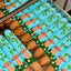 CANDY HORSE STICKS WITH ICING, JUNGLE COLLECTION