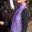 GLOSSY BODYWARMER LILAC - LAVENDER FIELDS, S