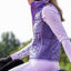 GLOSSY BODYWARMER LILAC - LAVENDER FIELDS, S