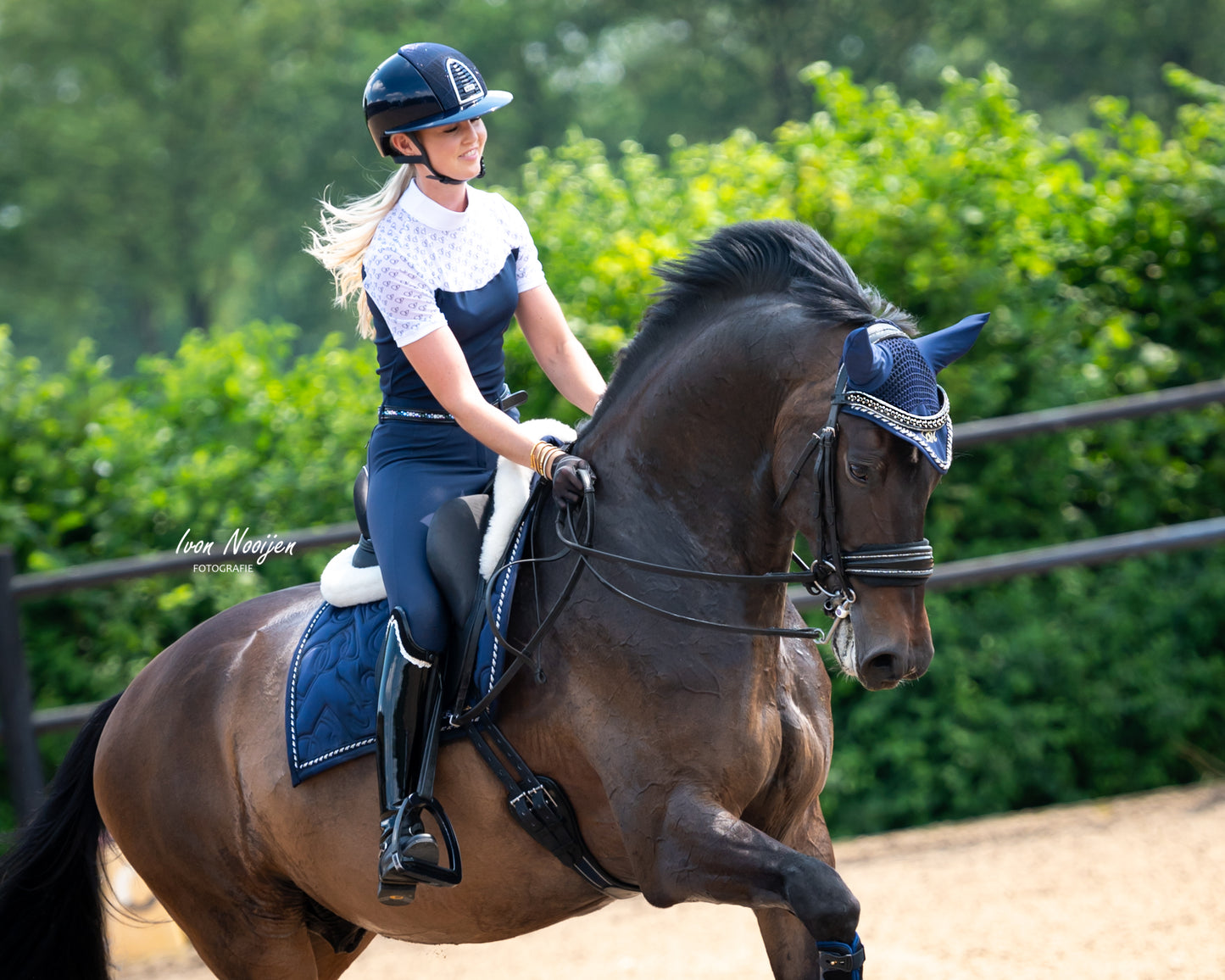 MRS ROS DRESSAGE SADDLE PAD BY DANIELLE HOUTVAST, FULL