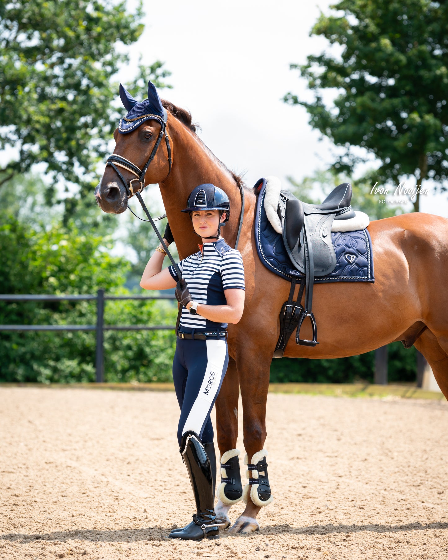 MRS ROS DRESSAGE SADDLE PAD BY DANIELLE HOUTVAST, FULL