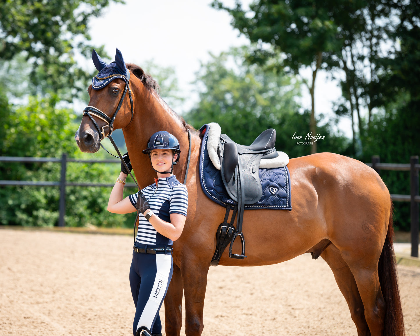 MRS ROS DRESSAGE SADDLE PAD BY DANIELLE HOUTVAST, FULL