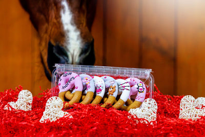 CANDY HORSE PRETZELS WITH ICING, THE VALENTINE'S DAY  COLLECTION